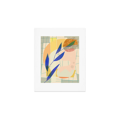 Sewzinski Shapes and Layers 9 Art Print