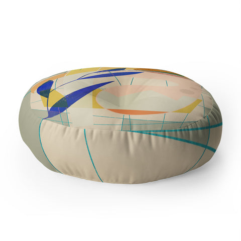 Sewzinski Shapes and Layers 9 Floor Pillow Round
