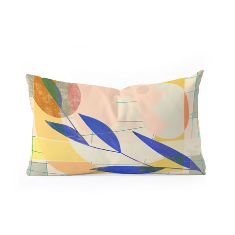 Sewzinski Shapes and Layers 9 Oblong Throw Pillow