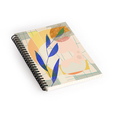 Sewzinski Shapes and Layers 9 Spiral Notebook