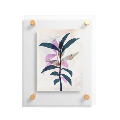 Sewzinski Simple Leaves Floating Acrylic Print