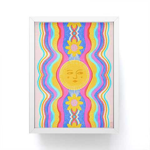 Sewzinski Solar Power Framed Mini Art Print