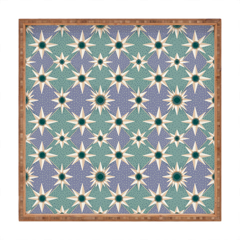 Sewzinski Starburst Pattern Square Tray