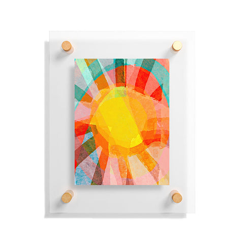 Sewzinski Sunbeams Floating Acrylic Print