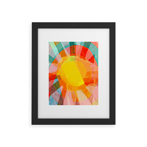 Sewzinski Sunbeams Framed Art Print