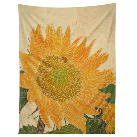 Sewzinski Sunflower and Bee Tapestry