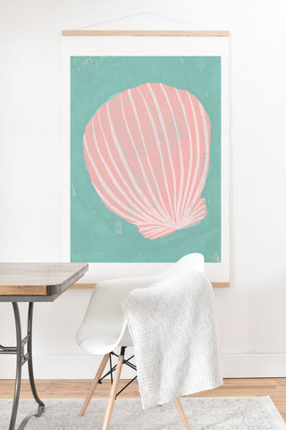 Sewzinski That One Seashell Art Print And Hanger