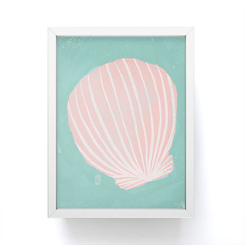 Sewzinski That One Seashell Framed Mini Art Print