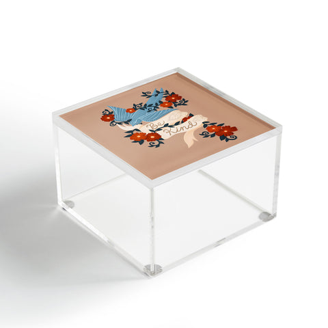 Sewzinski Thoughtful Bird Acrylic Box