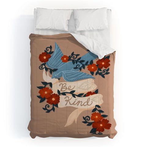 Sewzinski Thoughtful Bird Comforter