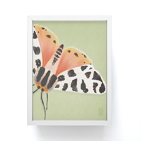 Sewzinski Tiger Moth II Framed Mini Art Print