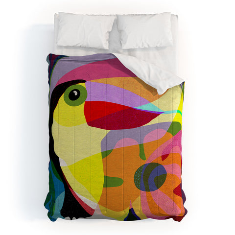 Sewzinski Tropic Toucan Comforter