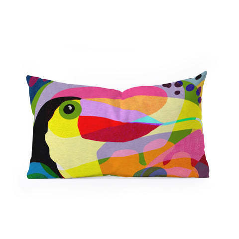 Sewzinski Tropic Toucan Oblong Throw Pillow