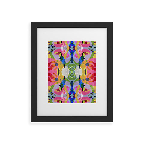 Sewzinski Tropic Toucan Pattern Framed Art Print