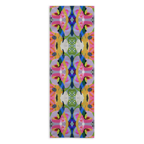 Sewzinski Tropic Toucan Pattern Yoga Towel