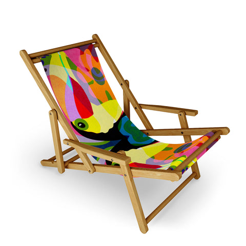Sewzinski Tropic Toucan Sling Chair