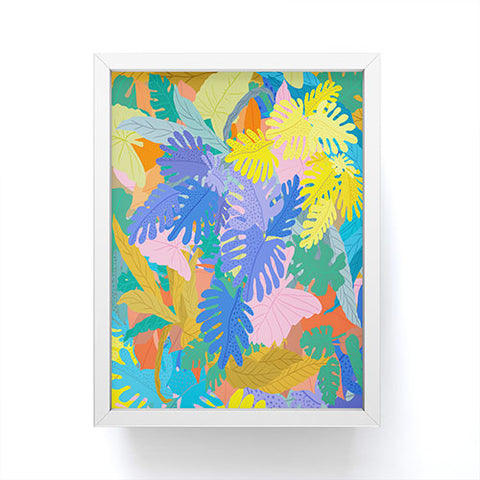 Sewzinski Tropical Overload Framed Mini Art Print