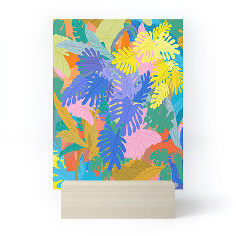 Sewzinski Tropical Overload Mini Art Print