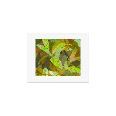 Sewzinski Tropical Tangle Green Art Print