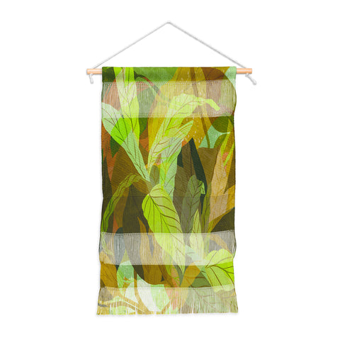 Sewzinski Tropical Tangle Green Wall Hanging Portrait