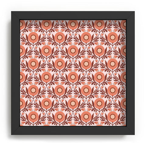 Sewzinski Wallflowers Pattern Pink Recessed Framing Square