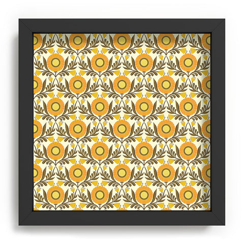 Sewzinski Wallflowers Pattern Yellow Recessed Framing Square