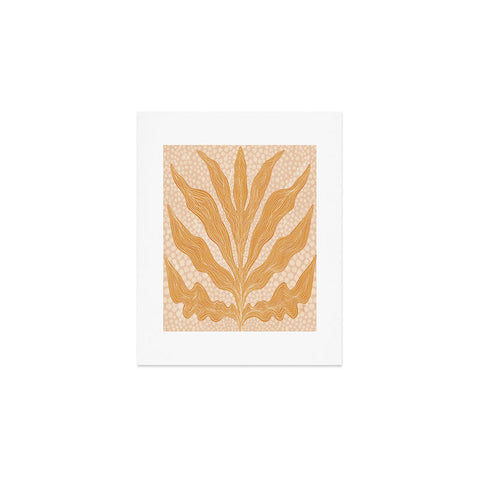 Sewzinski Yellow Seaweed Art Print