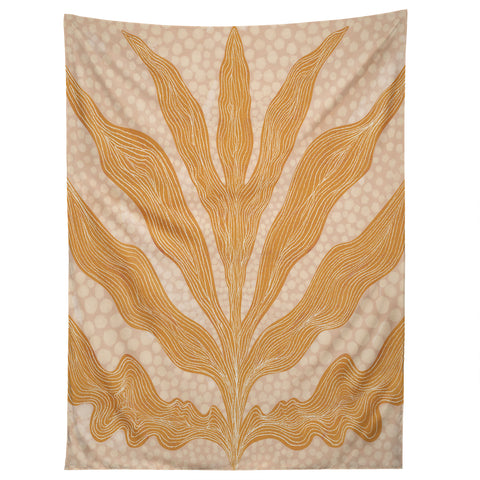 Sewzinski Yellow Seaweed Tapestry