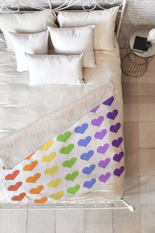 Shannon Clark 80s Baby Fleece Throw Blanket