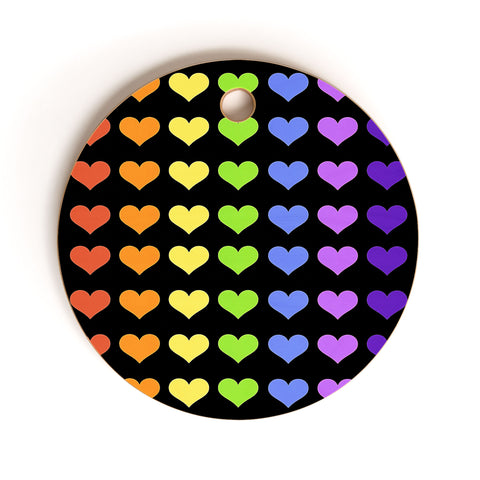 Shannon Clark 80s Night Cutting Board Round