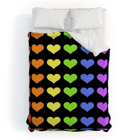Shannon Clark 80s Night Duvet Cover