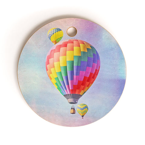 Shannon Clark Adventure Above Cutting Board Round