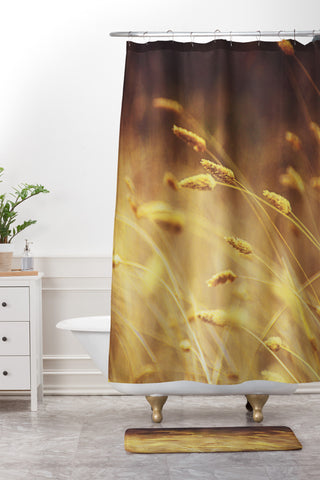 Shannon Clark Amber Shower Curtain And Mat