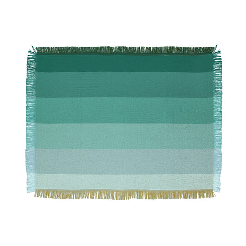 Shannon Clark Aqua Melt Throw Blanket