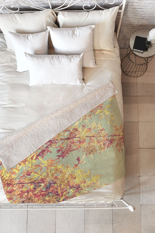 Shannon Clark Autumn Fleece Throw Blanket