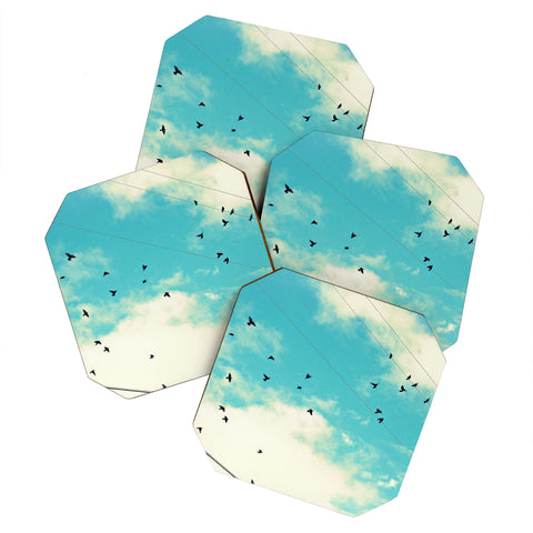 Shannon Clark Blue Skies Ahead Coaster Set