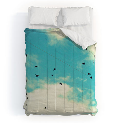 Shannon Clark Blue Skies Ahead Comforter
