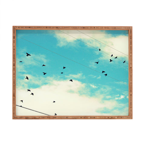 Shannon Clark Blue Skies Ahead Rectangular Tray