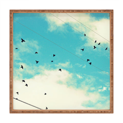 Shannon Clark Blue Skies Ahead Square Tray