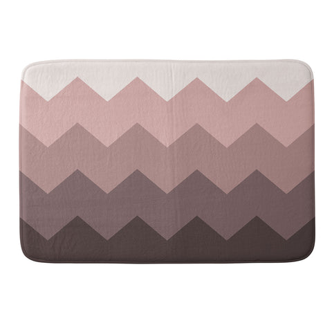 Shannon Clark Blushing Peaks Memory Foam Bath Mat