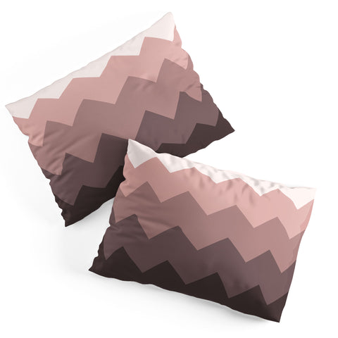 Shannon Clark Blushing Peaks Pillow Shams