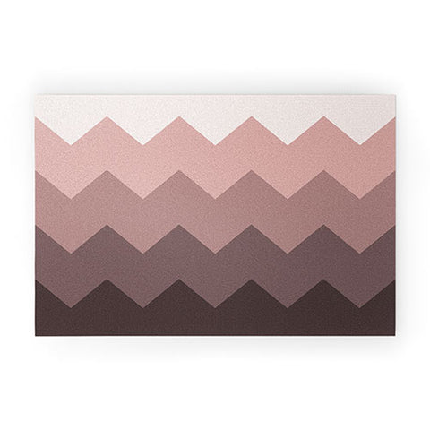 Shannon Clark Blushing Peaks Welcome Mat