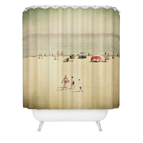 Shannon Clark Boys Of Summer Shower Curtain