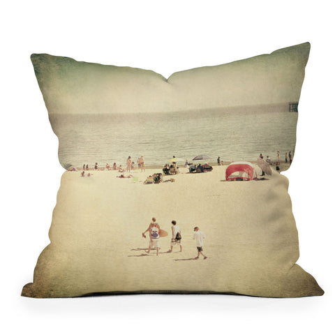 Shannon Clark Boys Of Summer Throw Pillow