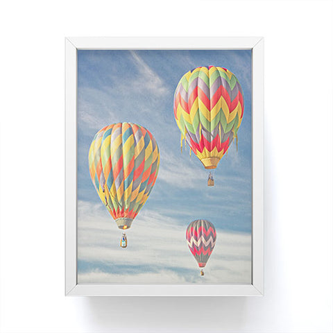 Shannon Clark Bright Balloons Framed Mini Art Print