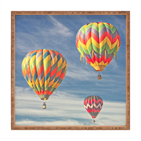 Shannon Clark Bright Balloons Square Tray