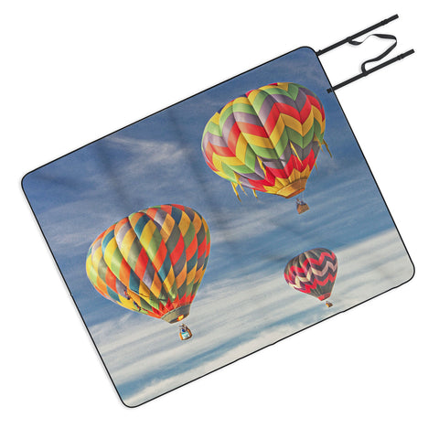 Shannon Clark Bright Balloons Picnic Blanket