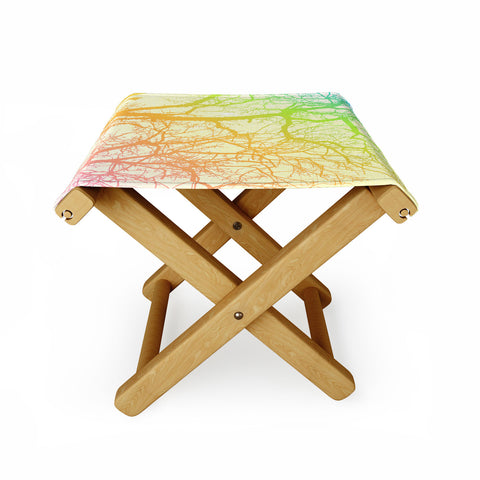 Shannon Clark Bright Branches Folding Stool