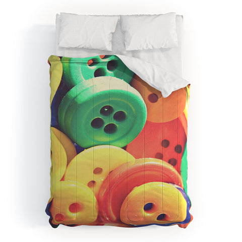 Shannon Clark Buttons Comforter