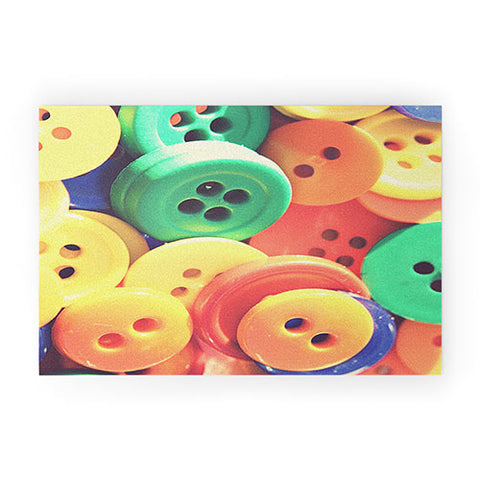 Shannon Clark Buttons Welcome Mat